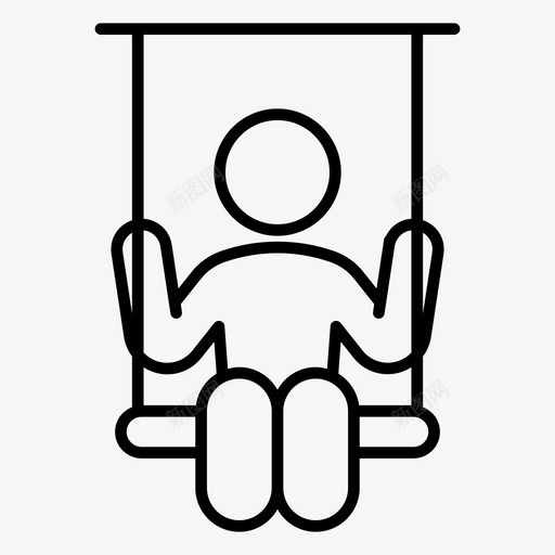 秋千儿童公园svg_新图网 https://ixintu.com 秋千 公园 儿童 孕妇