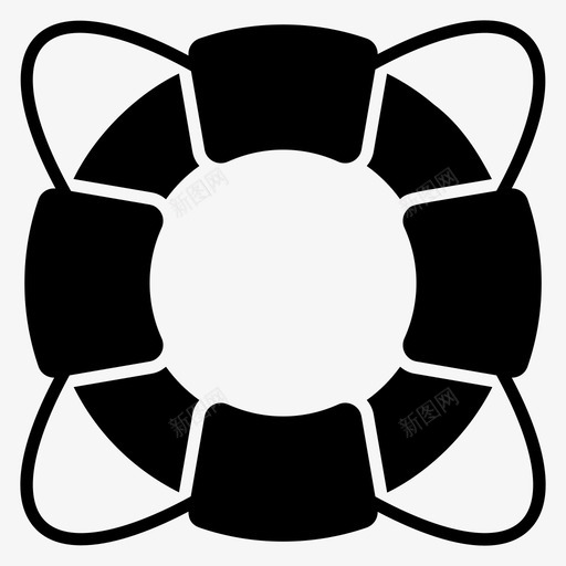 救生圈安全管游泳轮胎svg_新图网 https://ixintu.com 救生圈 轮胎 安全 游泳 内胎 旅行 度假 实心 图标