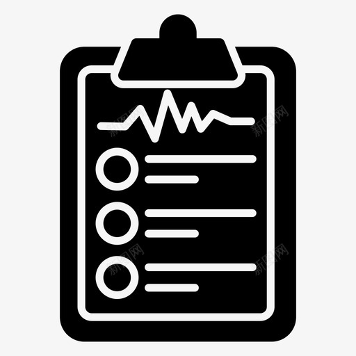 ecg报告心脏报告心电图svg_新图网 https://ixintu.com 报告 心脏 心电图 护理 健康 心悸 科学 医学 字形 矢量 矢量图