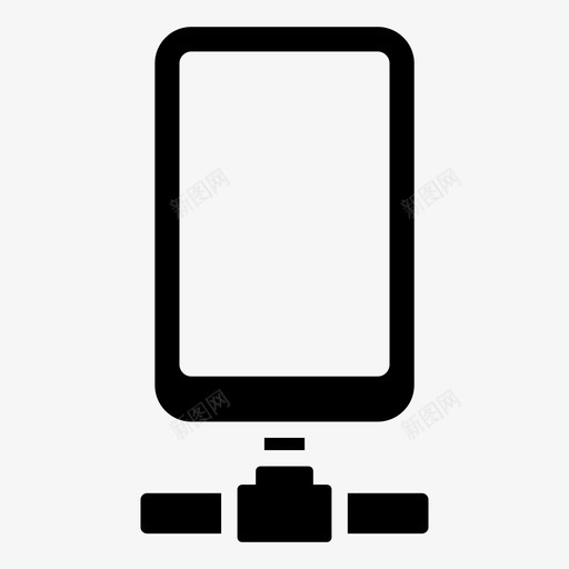 移动网络已连接设备数据传输svg_新图网 https://ixintu.com 网络 移动 移动网 连接 接设备 数据传输 网络设备 通信 固体 图标