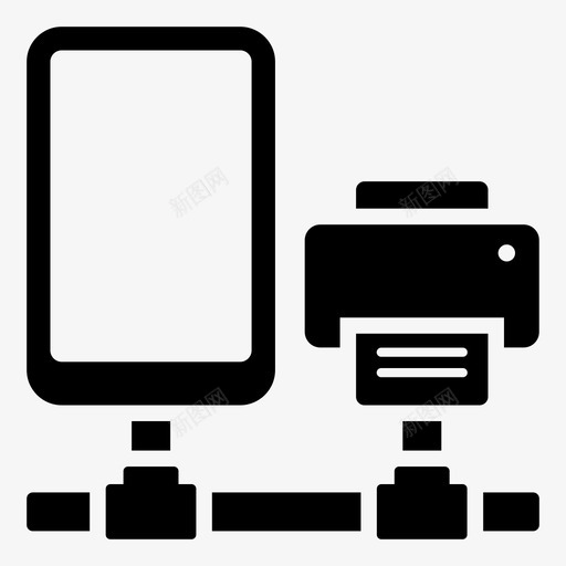 移动网络已连接设备数据传输svg_新图网 https://ixintu.com 网络 移动 移动网 连接 接设备 数据传输 网络设备 通信 固体 图标