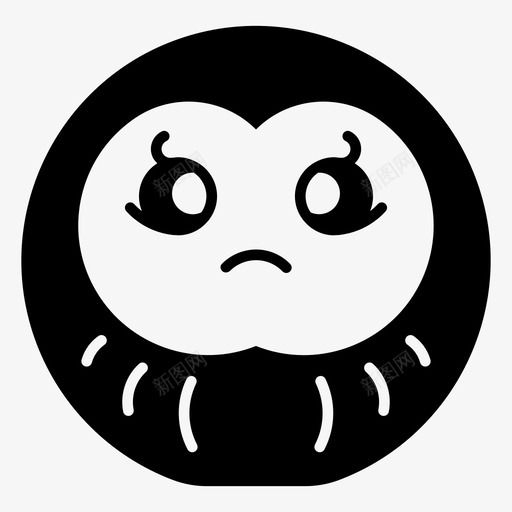 达鲁玛洋娃娃日本人svg_新图网 https://ixintu.com 达鲁 洋娃娃 日本人 玩具