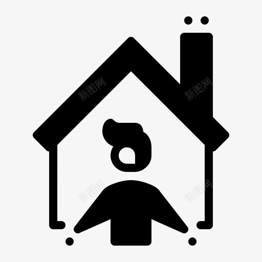 呆在家里冠状病毒covid19svg_新图网 https://ixintu.com 呆在 呆在家 家里 病毒 冠状 自我 隔离 流行