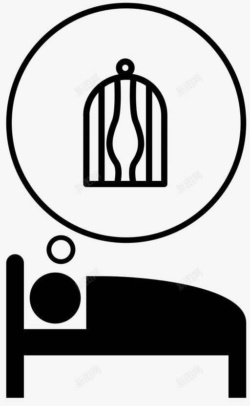 自由之梦床笼svg_新图网 https://ixintu.com 自由 之梦 床笼 睡眠