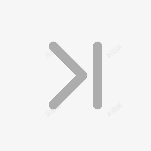 47最后一页末页下一首svg_新图网 https://ixintu.com 最后 一页 末页 下一 一首