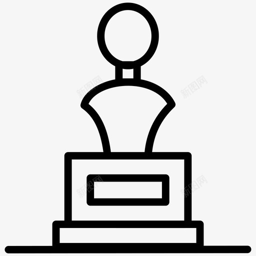 雕塑雕刻雕像雕像svg_新图网 https://ixintu.com 雕像 雕塑 雕刻 模型 图片 博物馆 展览 矢量 矢量图 图标