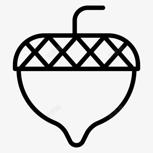 橡子干橡子橡树svg_新图网 https://ixintu.com 橡树 干橡 坚果 野生 生水果 天气 秋天 天和 生态 矢量 矢量图