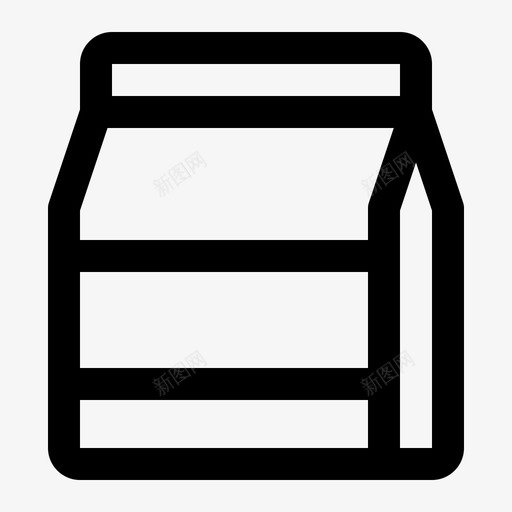 牛奶盒饮料包装svg_新图网 https://ixintu.com 饮料 牛奶 包装