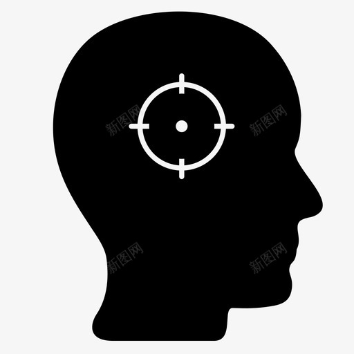 目标注意力思想svg_新图网 https://ixintu.com 目标 注意力 思想