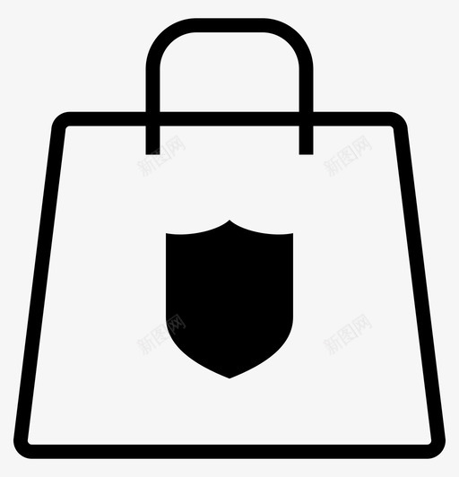 保险箱买装svg_新图网 https://ixintu.com 保险箱 买装 购物 购物袋