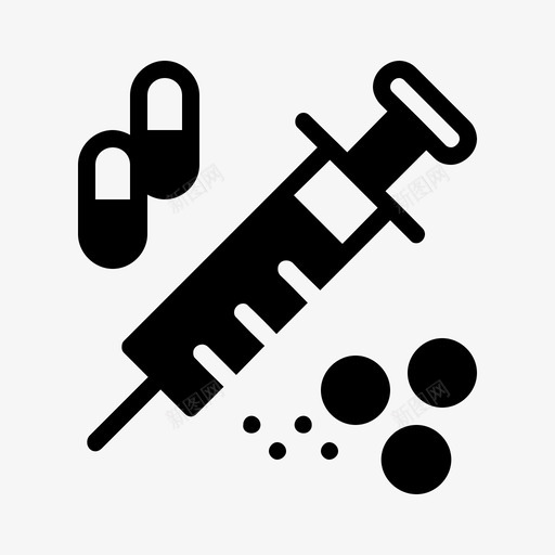 疫苗冠状病毒covid19svg_新图网 https://ixintu.com 病毒 药物 疫苗 冠状 流行