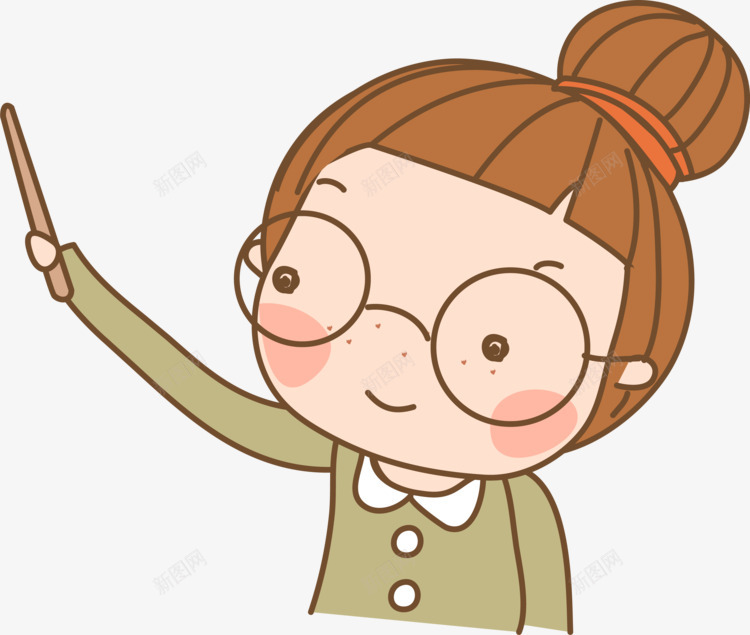 卡通黑板老师讲课教师节png免抠素材_新图网 https://ixintu.com 卡通 黑板 老师 讲课 教师节