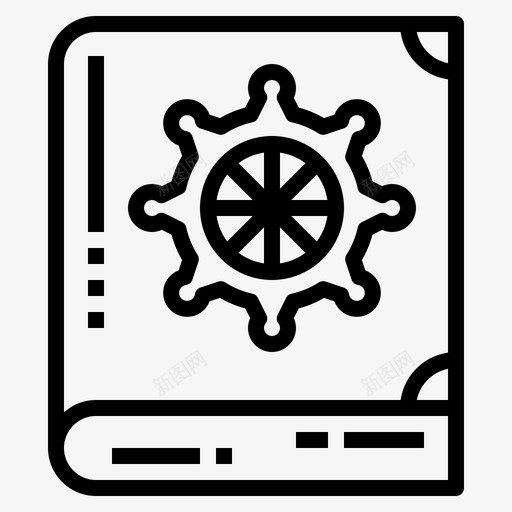 佛教书籍佛陀svg_新图网 https://ixintu.com 佛教 书籍 佛陀 佛法 宗教 文学 流派