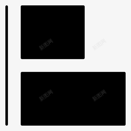 左对齐水平设计图示符集67svg_新图网 https://ixintu.com 对齐 水平 设计 设计图 图示 符集