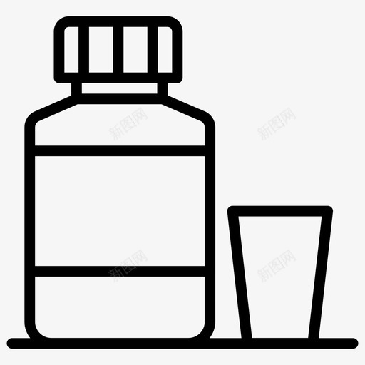 漱口水牙科护理漱口液svg_新图网 https://ixintu.com 漱口 口水 牙科 护理 漱口液 瓶口 口腔 卫生 卫生保健 矢量 矢量图