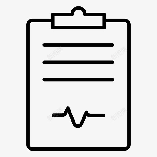 诊断医疗文档医疗报告svg_新图网 https://ixintu.com 医疗 报告 药物 诊断 文档 处方 医疗保健 向量 图标