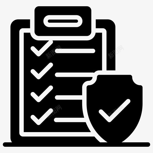 清单文档计划列表svg_新图网 https://ixintu.com 列表 清单 文档 计划 任务 营销 社交 媒体 字形 矢量 矢量图