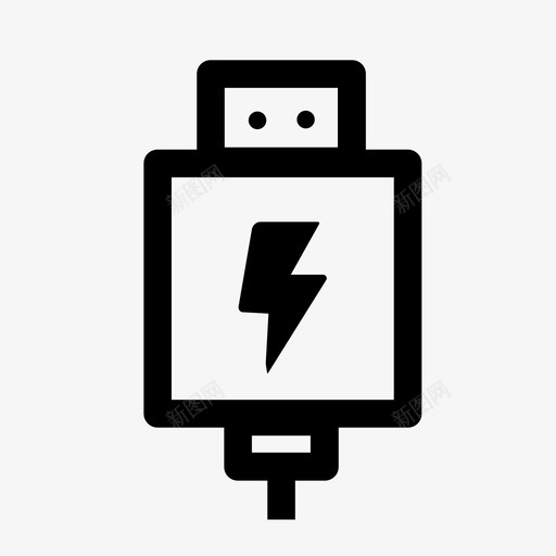 LED快充svg_新图网 https://ixintu.com 快充
