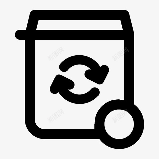 垃圾清洁内务svg_新图网 https://ixintu.com 清洁 垃圾 内务 回收 服务 大纲
