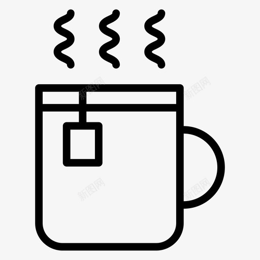 热茶杯咖啡杯热咖啡svg_新图网 https://ixintu.com 热茶 茶杯 咖啡杯 咖啡 天气 秋季 生态 向量 图标