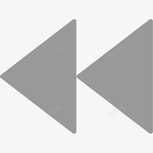 icon快退svg_新图网 https://ixintu.com 快退