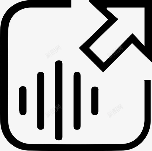 音频导出01svg_新图网 https://ixintu.com 音频 导出