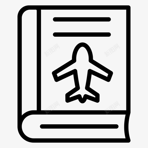 旅游手册教育书籍指南svg_新图网 https://ixintu.com 旅游手册 教育 书籍 指南 旅游指南 导航 轮廓 向量 图标