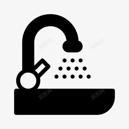 洗脸盆冠状病毒covid19svg_新图网 https://ixintu.com 病毒 洗脸盆 冠状 洗手盆 流行