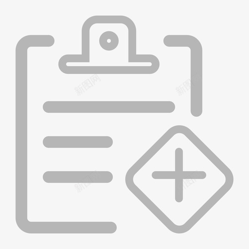 ico线性图标医院管家6S综合医疗svg_新图网 https://ixintu.com 线性 图标 医院 管家 综合 医疗