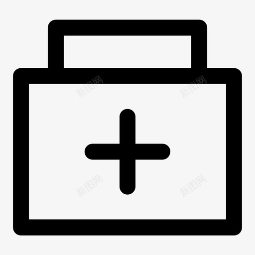 医疗箱公文包医生svg_新图网 https://ixintu.com 医疗 公文包 医生 健康 医院