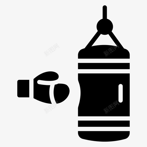 打孔袋拳击袋打孔盒svg_新图网 https://ixintu.com 打孔 拳击 运动 配件 运动器材 测量 字形 矢量 矢量图 图标