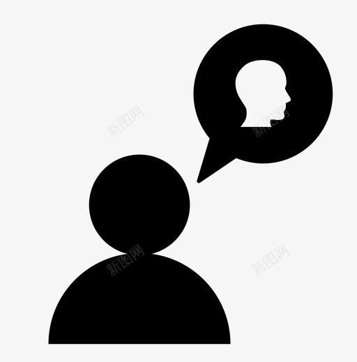 关于人聊天头svg_新图网 https://ixintu.com 说说 关于 于人 聊天