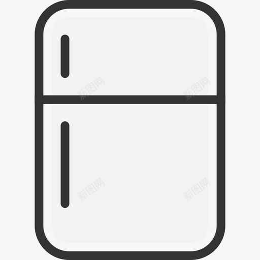 功能图标22828冰箱svg_新图网 https://ixintu.com 功能 图标 冰箱 填充 线性
