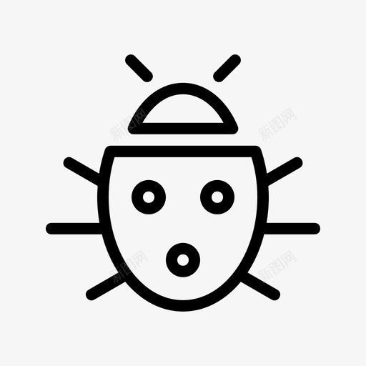 虫子错误昆虫svg_新图网 https://ixintu.com 春天 虫子 错误 昆虫 瓢虫 天和 园艺