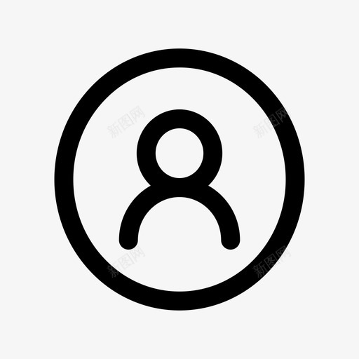 个人中心ico头像svg_新图网 https://ixintu.com 个人 中心 头像