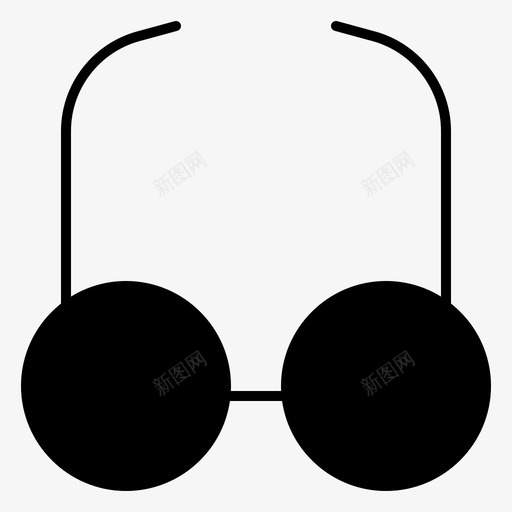 眼镜阅读观看svg_新图网 https://ixintu.com 眼镜 阅读 观看 服装 配件 雕刻
