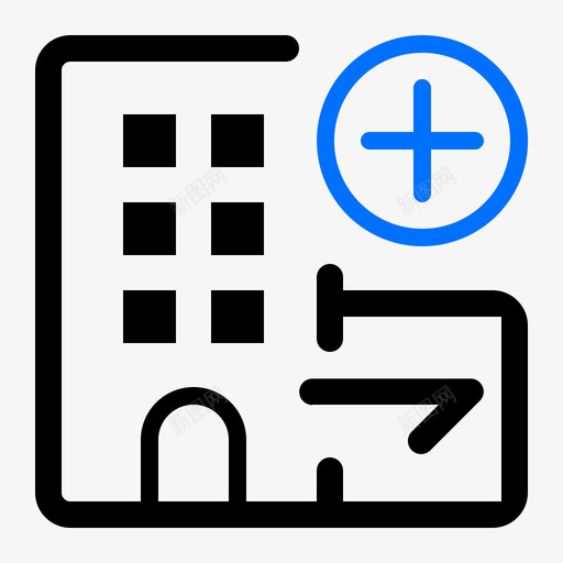 ico医院管家办理出院svg_新图网 https://ixintu.com 医院 管家 办理 出院