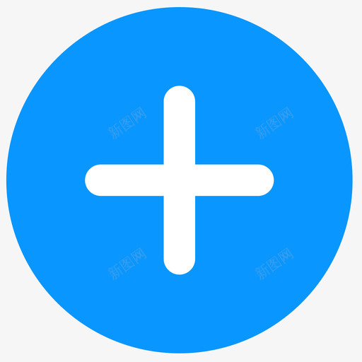 加号svg_新图网 https://ixintu.com 加号