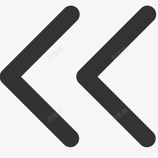 向左收起2svg_新图网 https://ixintu.com 向左 收起
