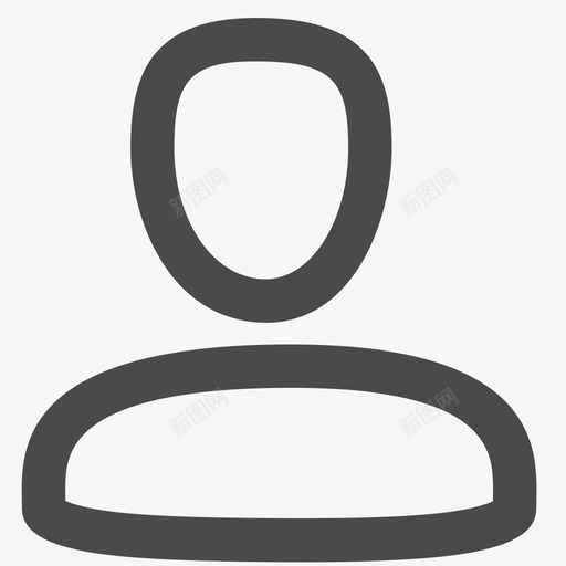 我的个人中心线性svg_新图网 https://ixintu.com 我的 个人 中心 中心线 线性
