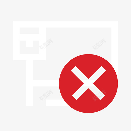网络图标掉线svg_新图网 https://ixintu.com 网络 图标 掉线 线性 扁平