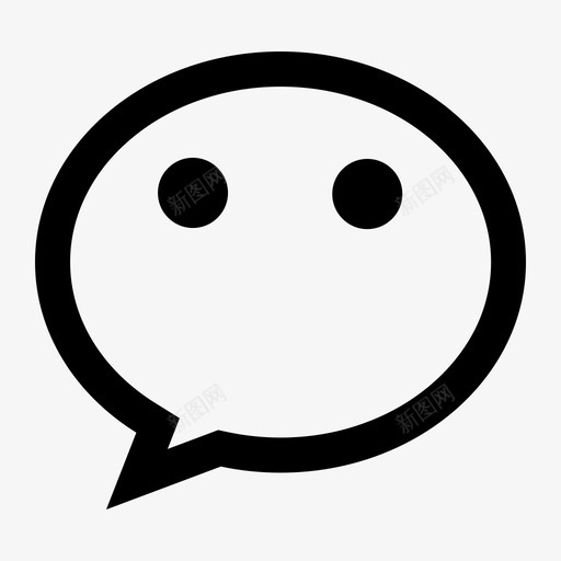 微信素材01svg_新图网 https://ixintu.com 微信 素材