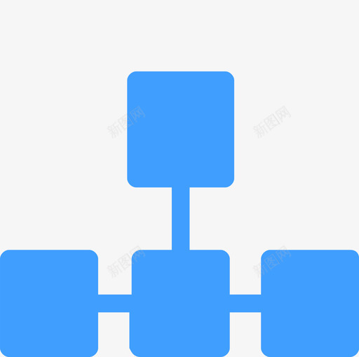 资源审批流程图蓝09svg_新图网 https://ixintu.com 资源 审批 流程图