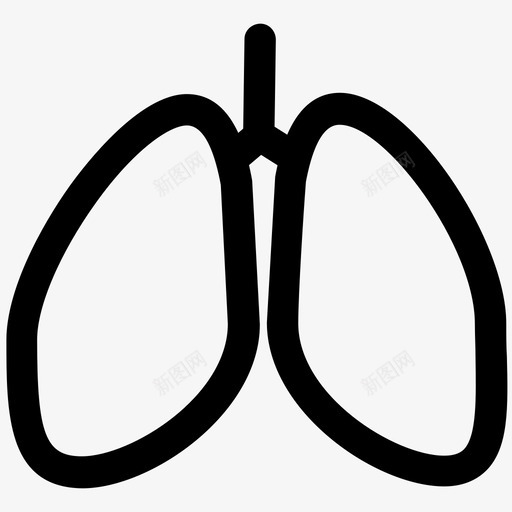 肺活量svg_新图网 https://ixintu.com 肺活量