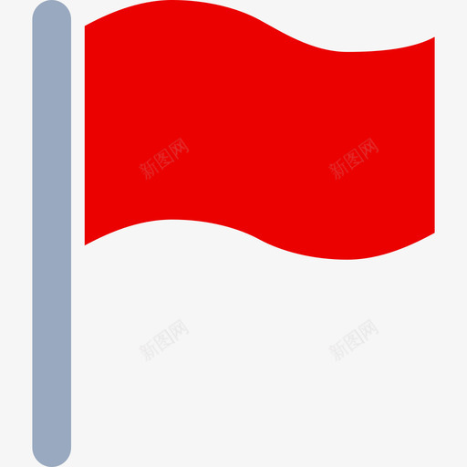 旗帜红svg_新图网 https://ixintu.com 旗帜