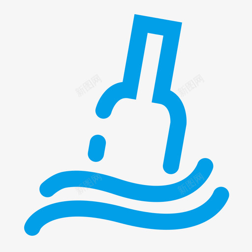 漂流瓶svg_新图网 https://ixintu.com 漂流 线性