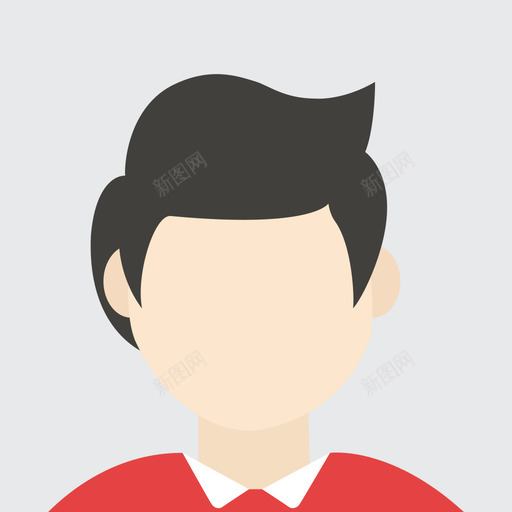 默认头像男svg_新图网 https://ixintu.com 默认 头像