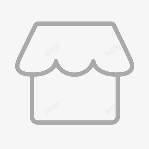 多门店svg_新图网 https://ixintu.com 多门 门店 线性