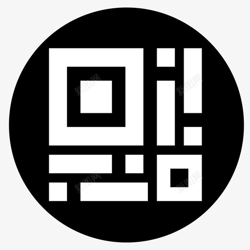 扫二维码svg_新图网 https://ixintu.com 二维