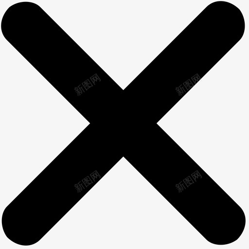 叉符号窗口关闭icon选中svg_新图网 https://ixintu.com 符号 窗口 关闭 选中